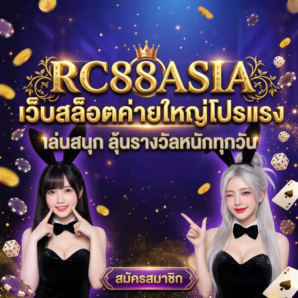 RC88ASIA เว็บสล็อตค่ายใหญ่โปรแรง